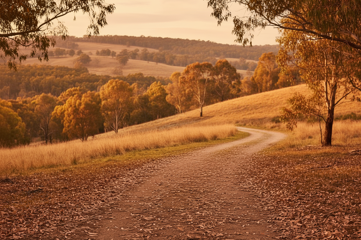 Australian Autumn Landscape